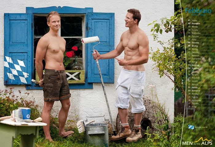 12 Months of Naked Men in the Alps.