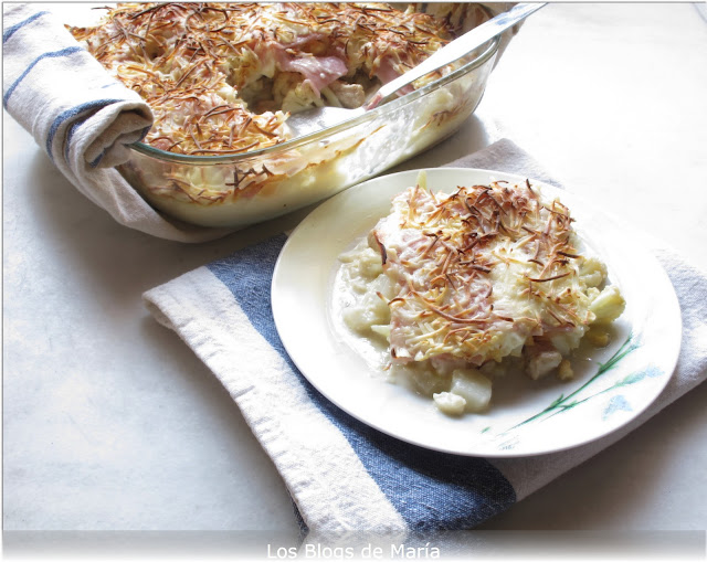 Coliflores Gratinadas