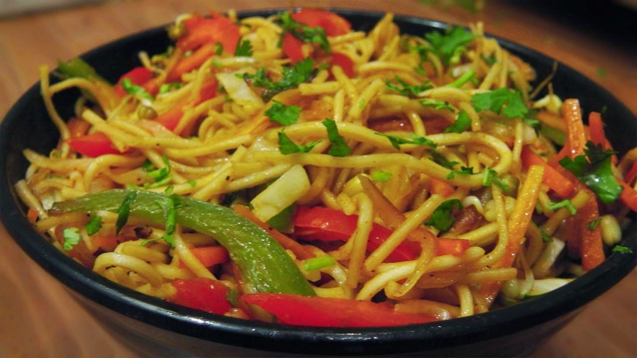 The most Delicious Vegetarian Hakka Noodles Recipe You n Mine Recipes