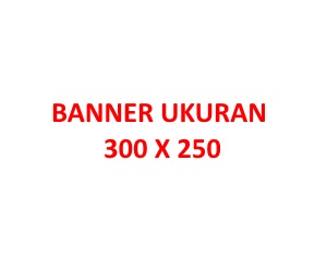 Banner Ukuran Kecil