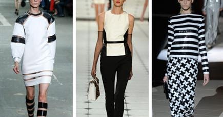 Fashionisisima: Tendencias 2013: Combo Blanco y Negro!!