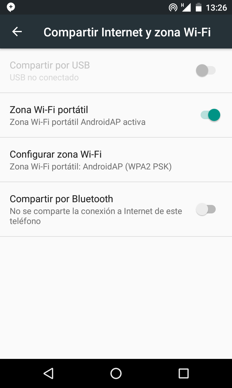 La  Del Yuyo Como desbloquear el anclaje a red (tethering) en