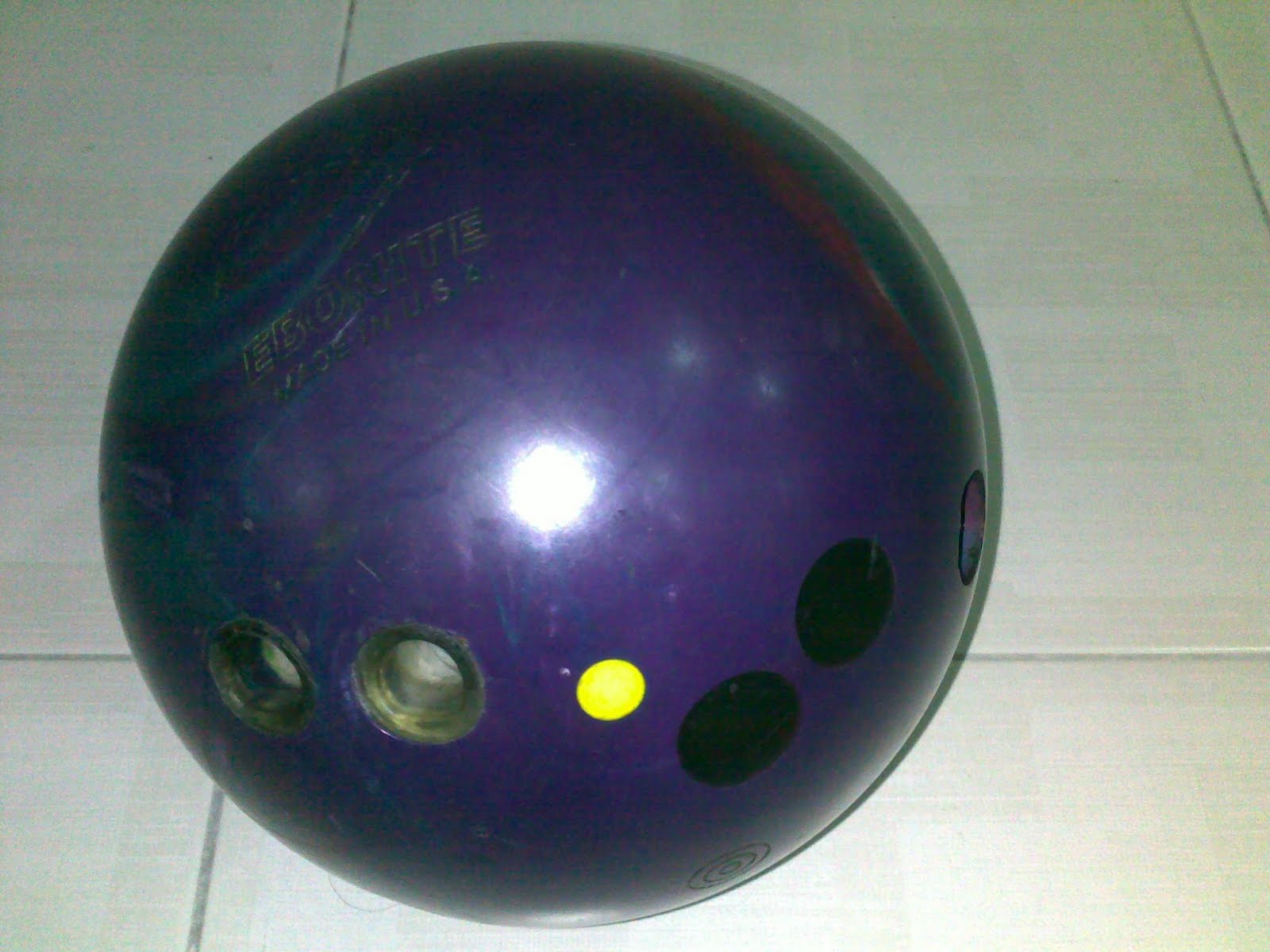 KEDAI BOWLING ONLINE Reactive Bowling Ball Ebonite Overtime
