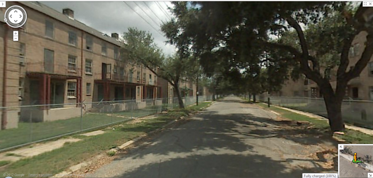 Update Google Street View in New Orleans! Ghosts of Demolition HANO