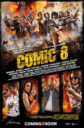 FILM 'COMIC 8' LARIS DI PUTAR 175 LAYAR  Fatin Demam Film  'Comic 8'