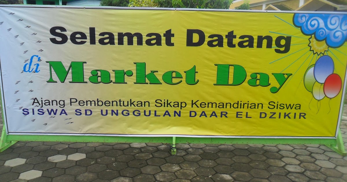 Contoh Proposal Market Day