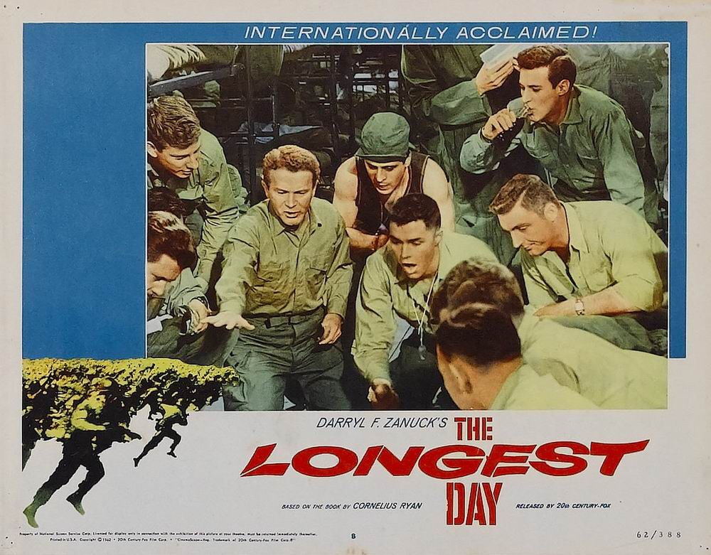 100 Years of Cinema Lobby Cards The Longest Day (1962)