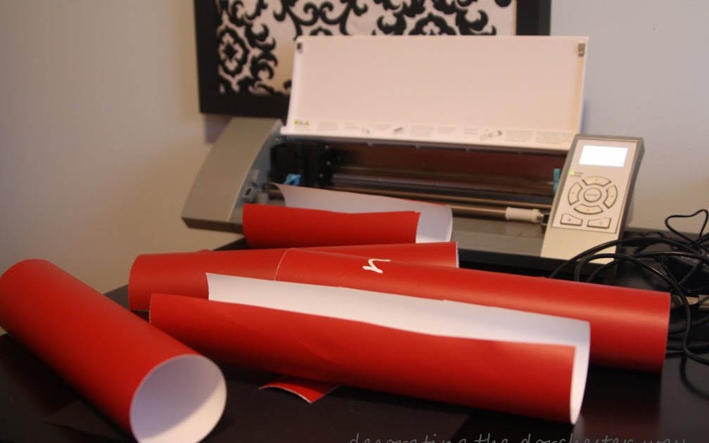 Decorating the Dorchester Way Cutting Vinyl with the Silhouette Cameo