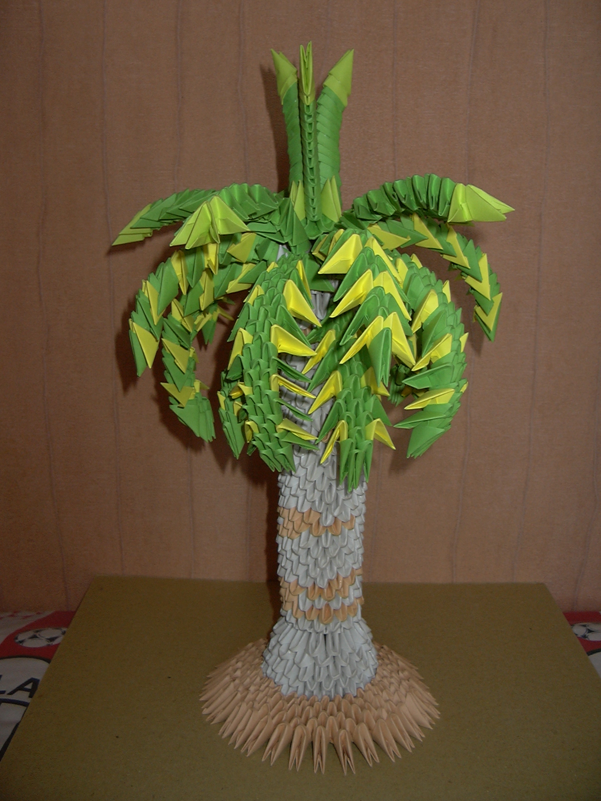 ICHANOKO 3D ORIGAMI INDONESIA 3d origami Decoration Palm Tree
