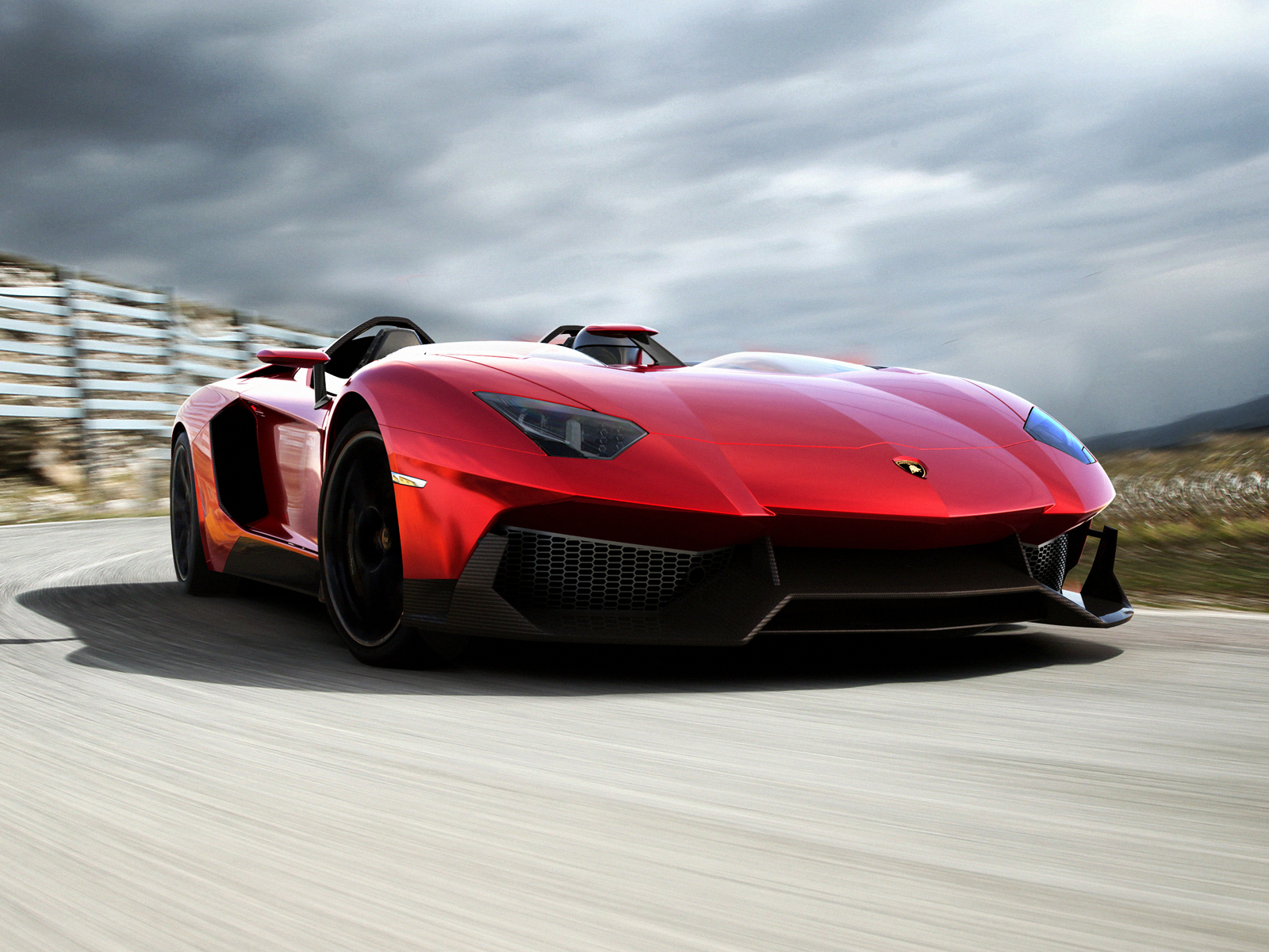 La bella macchina: Aventador J(ota)...