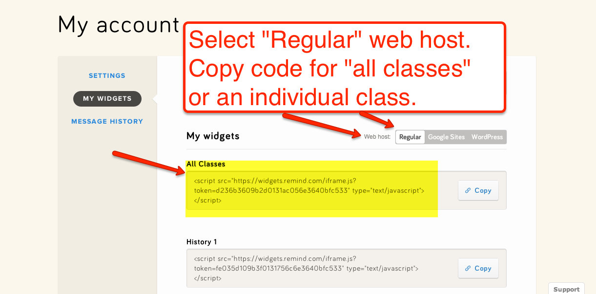 Free Technology for Teachers How to Embed Your Remind (101) Text