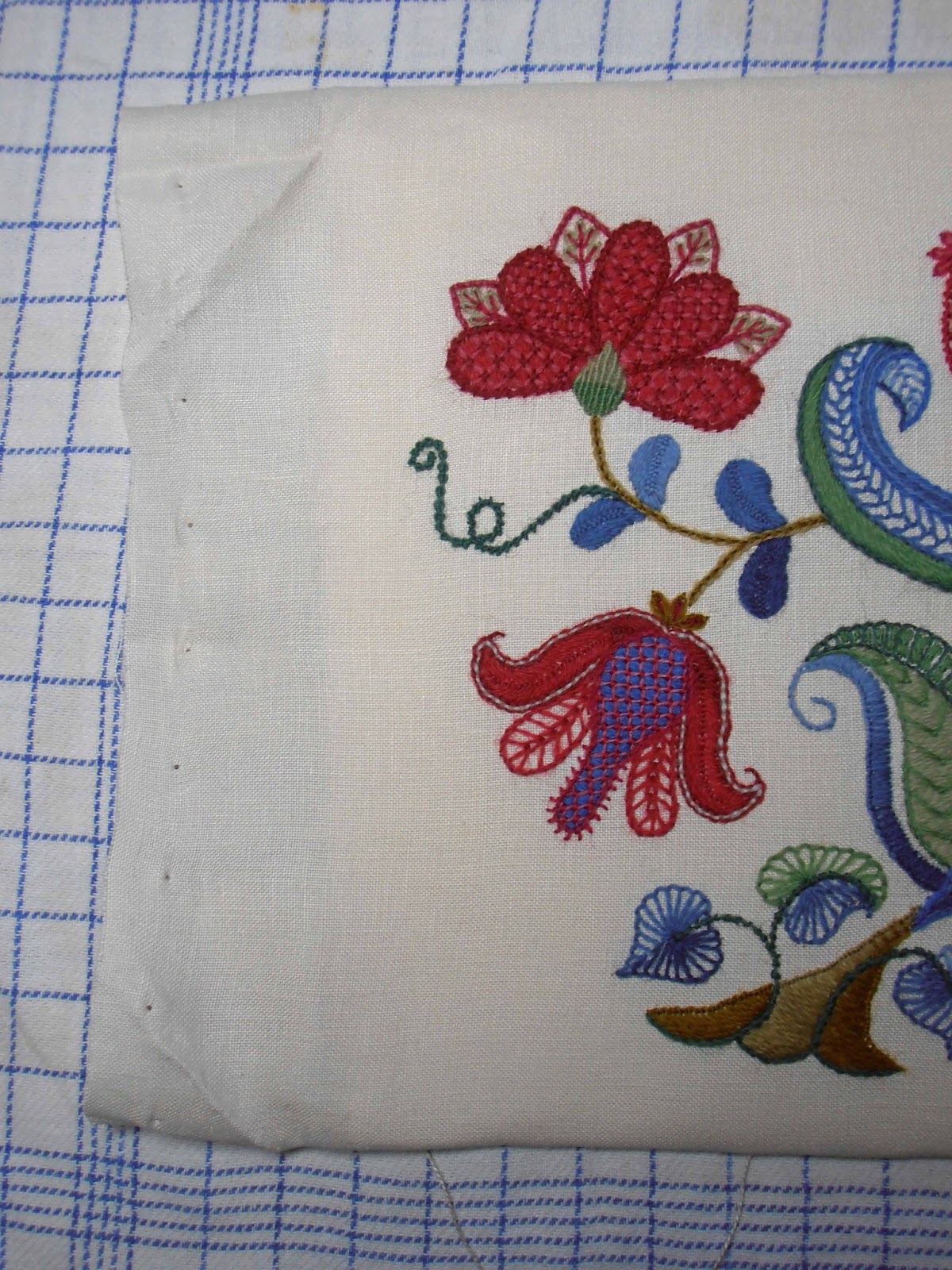Anna Scott Lacing Embroidery
