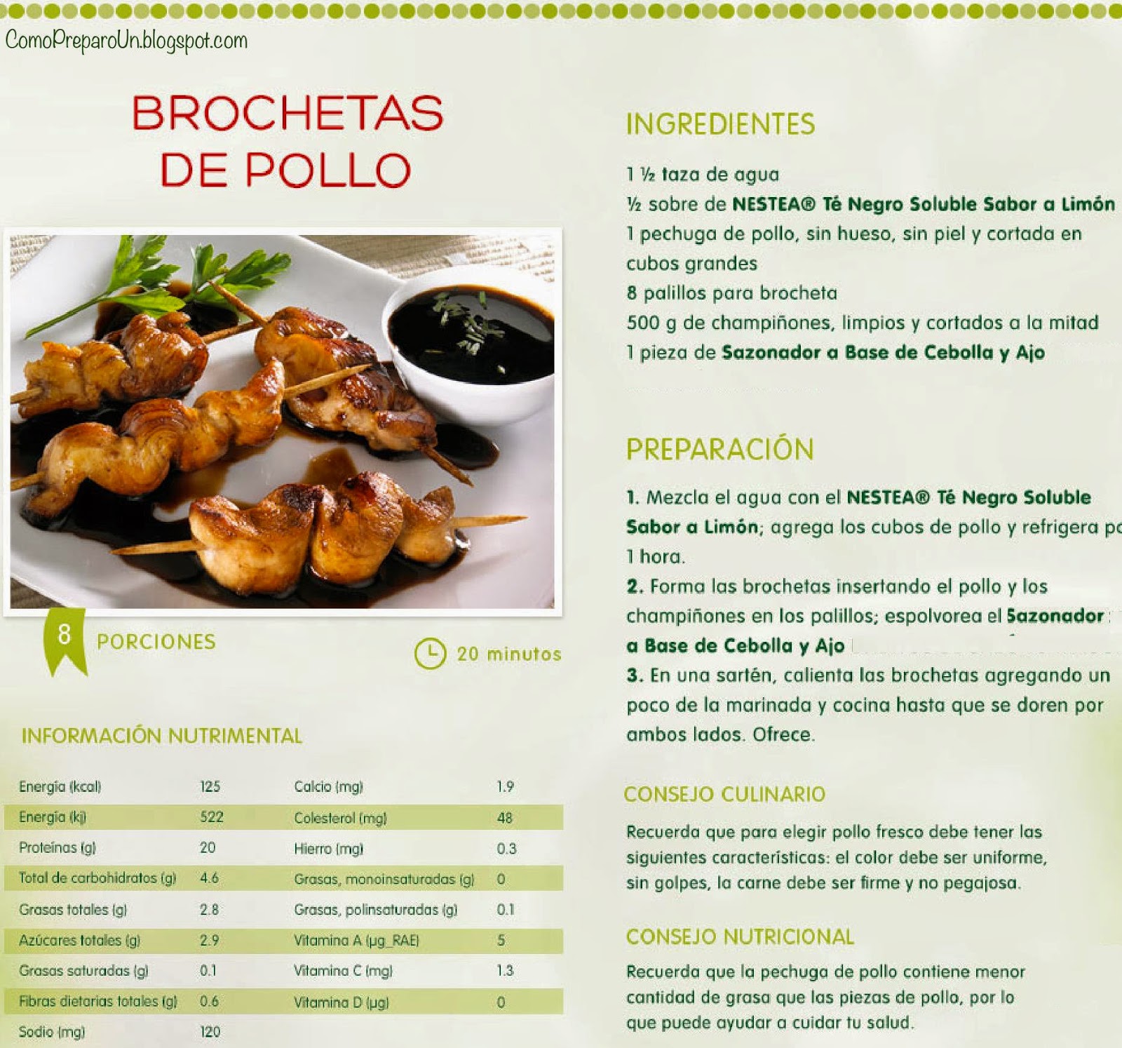 COMO PREPARAR BROCHETAS DE POLLO Receta sencilla COMO PREPARAR UN