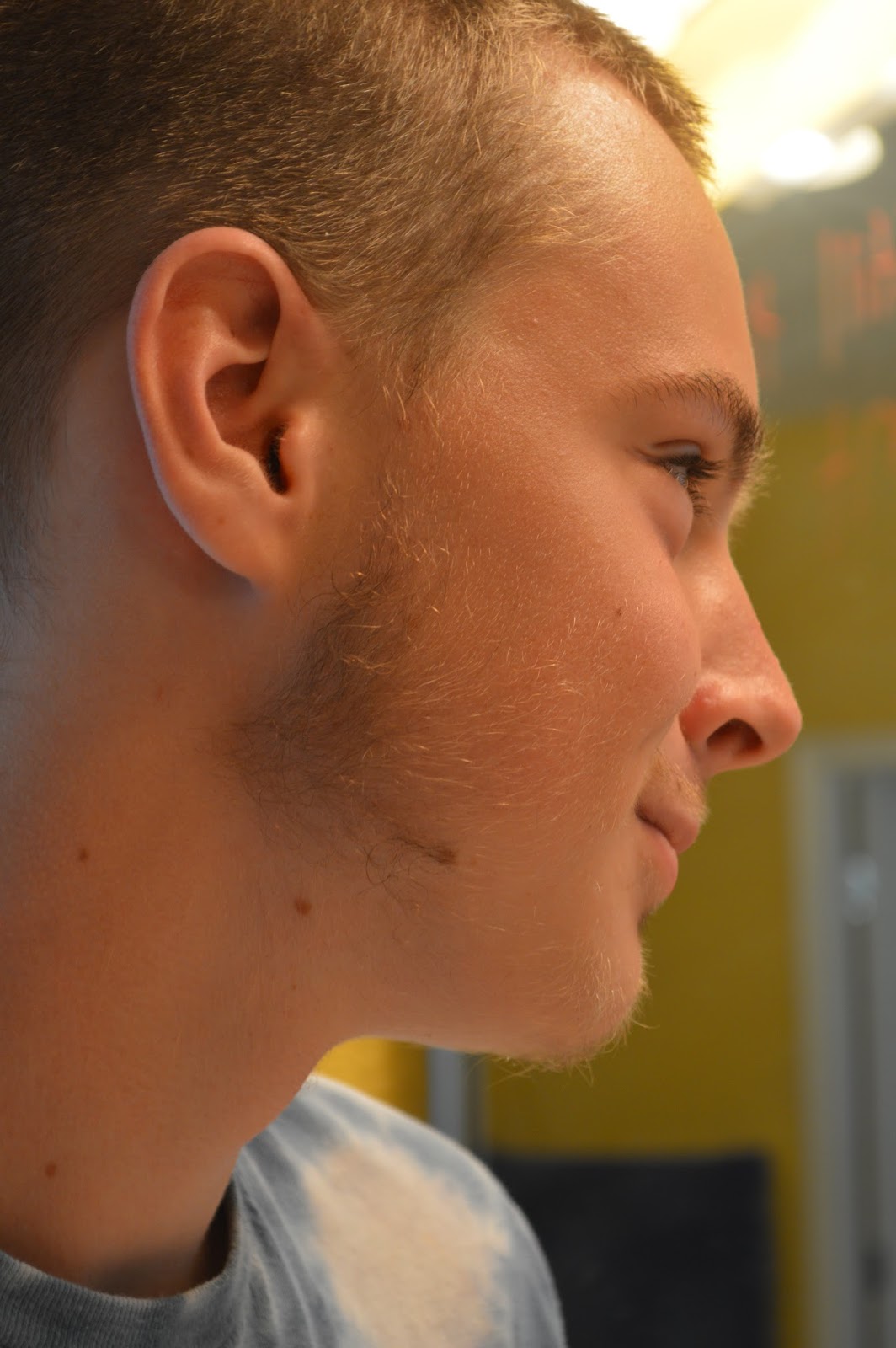 Courageous Joy THE FIRST SHAVE