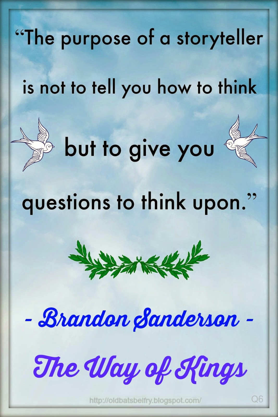 Quote by Brandon Sanderson ~ Design by Mulluane Quote by Brandon Sanderson ~ Design by Mulluane