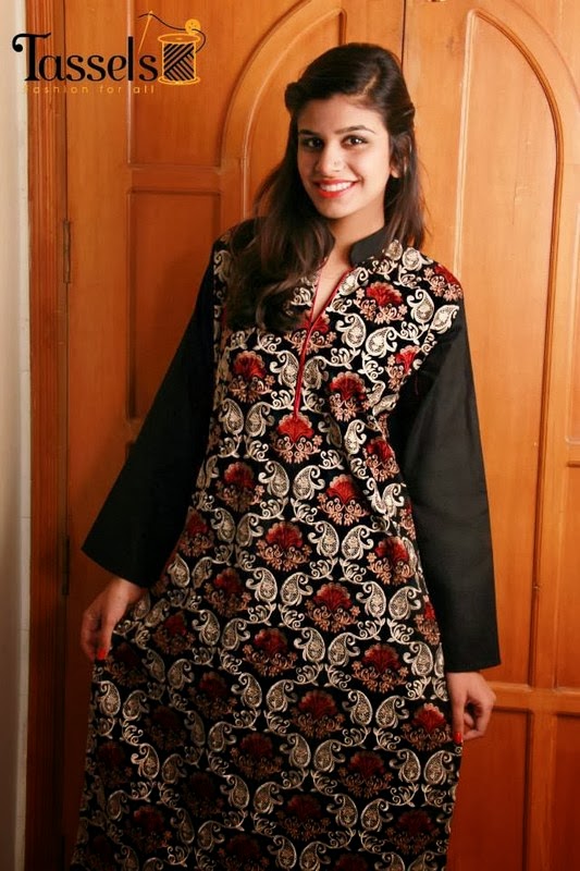 New Stylish Party Wear Winter Dresses Collection 2014 For Women And Girls By Tassels New Stylish Party Wear Winter Dresses Collection 2014 For Women And Girls By Tassels