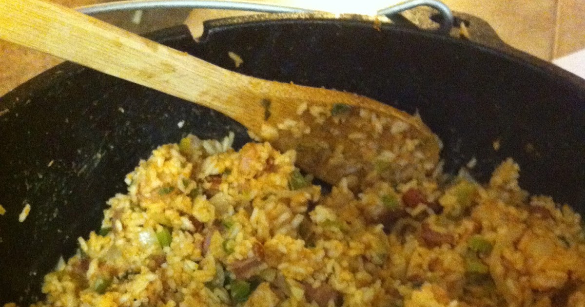BYU Dutch Oven and Camp Cooking Jambalaya