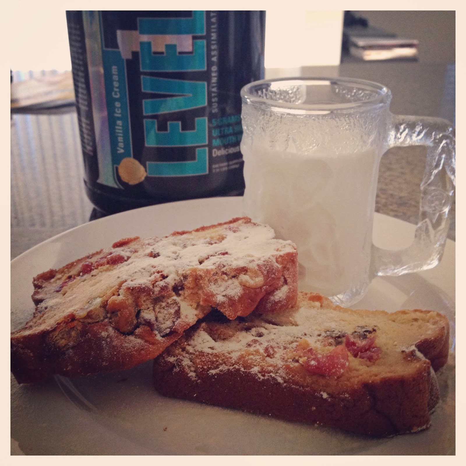 FitBakes Japanese Sweet Potato Protein Toast