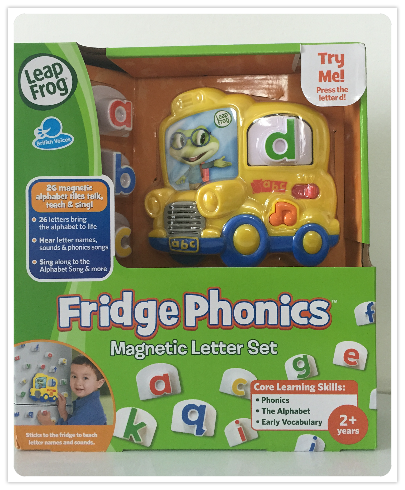 Leapfrog Fridge Phonics Review Sticky Mud & Belly Laughs