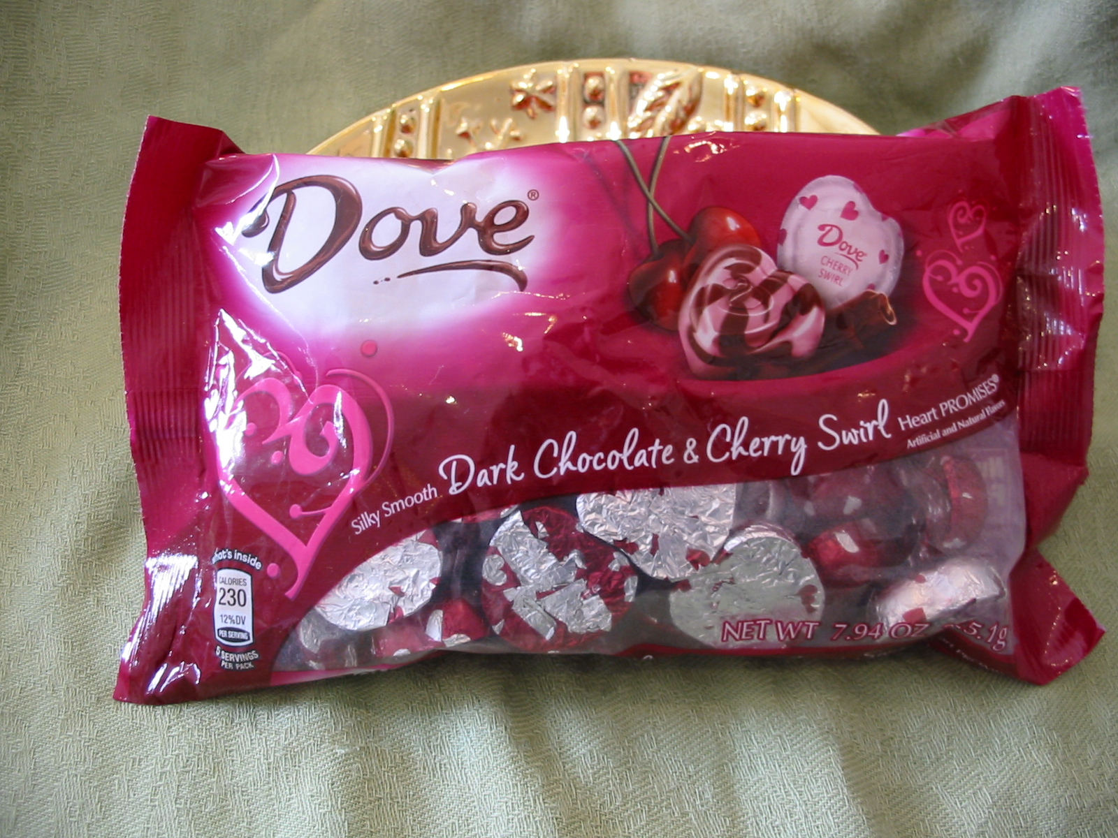 The Chocolate Cult Dove Dark Chocolate & Cherry for Valentine's Day