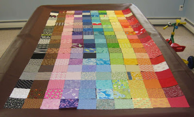 Rainbow Swap Squares ~ So Colorful!