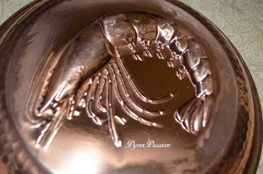 Aims Pyrex Passion Shrimp Mold Dip