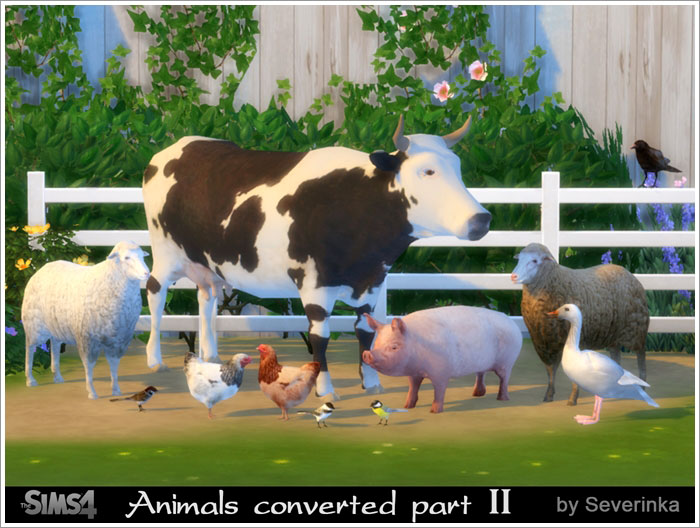 Sims 4 CC's The Best Animals by Severinka