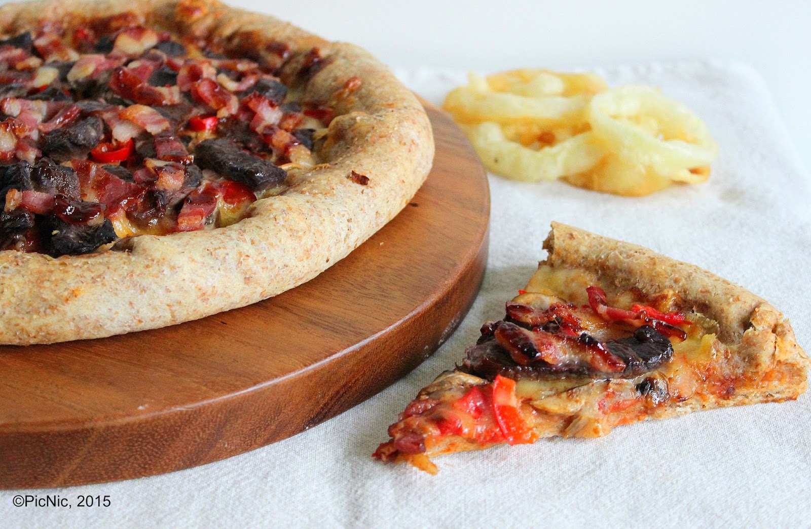 PicNic Steak and Bacon Pizza