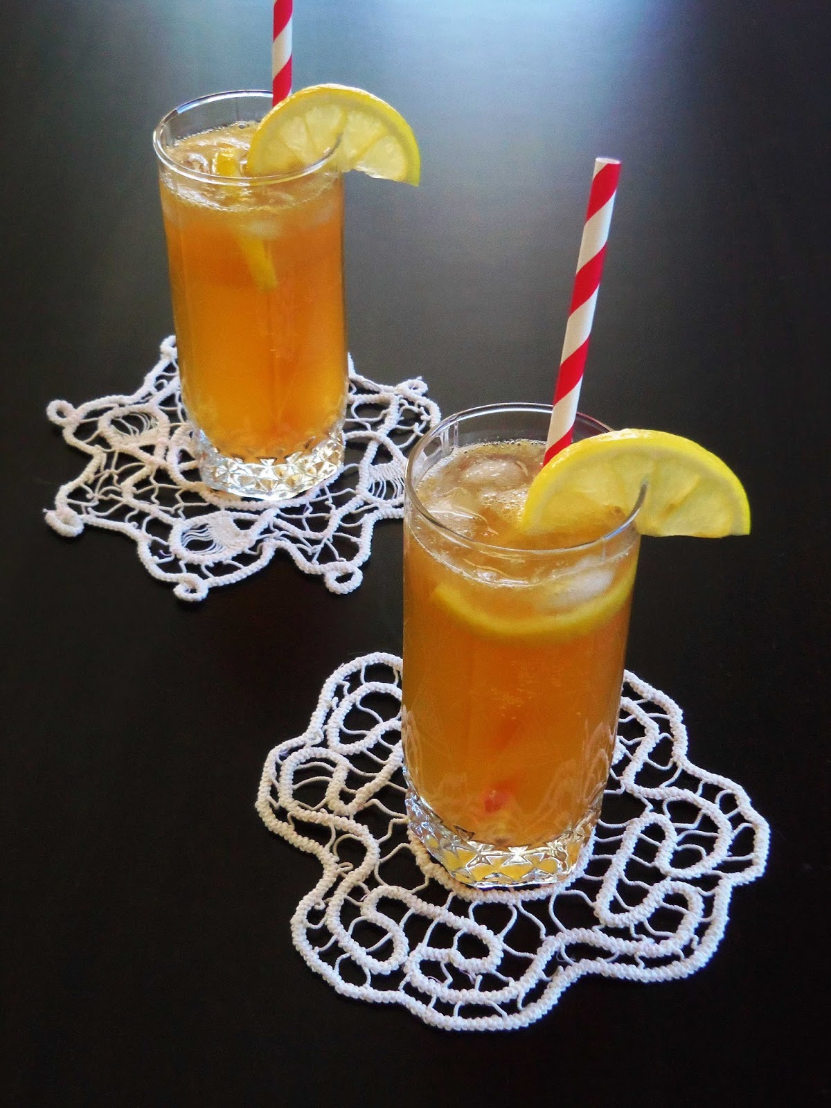 Simply Romanesco Ginger Tea Lemonade