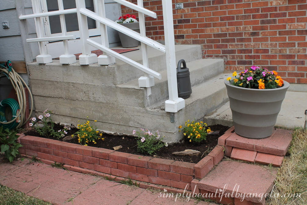 Front Flower Bed Makeover Simply Beautiful By Angela
