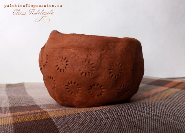 Горшочки из глины. Керамика. Pots of clay. Pottery. Блог Вся палитра впечатлений. Palette of impression