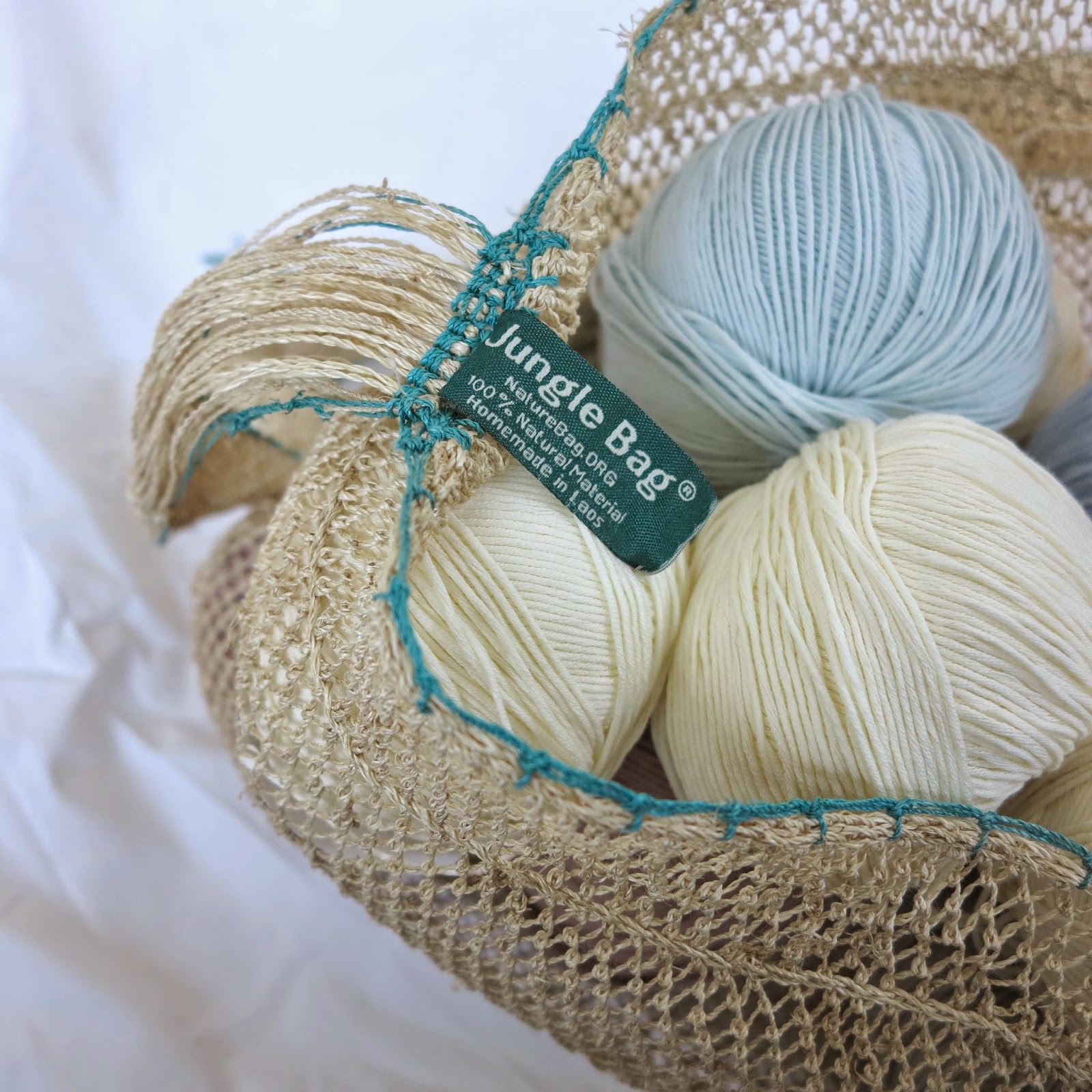 ByHaafner, Nature Bag, kudzu, JungleVine, yarn bag ByHaafner, Nature Bag, kudzu, JungleVine, yarn bag