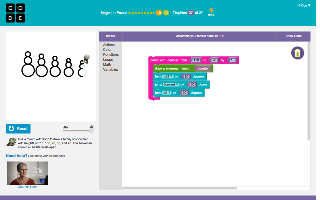 code org artist