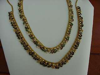 coral pearl necklace beed emeral jade ruby indian bead gold email 2007 jewelry