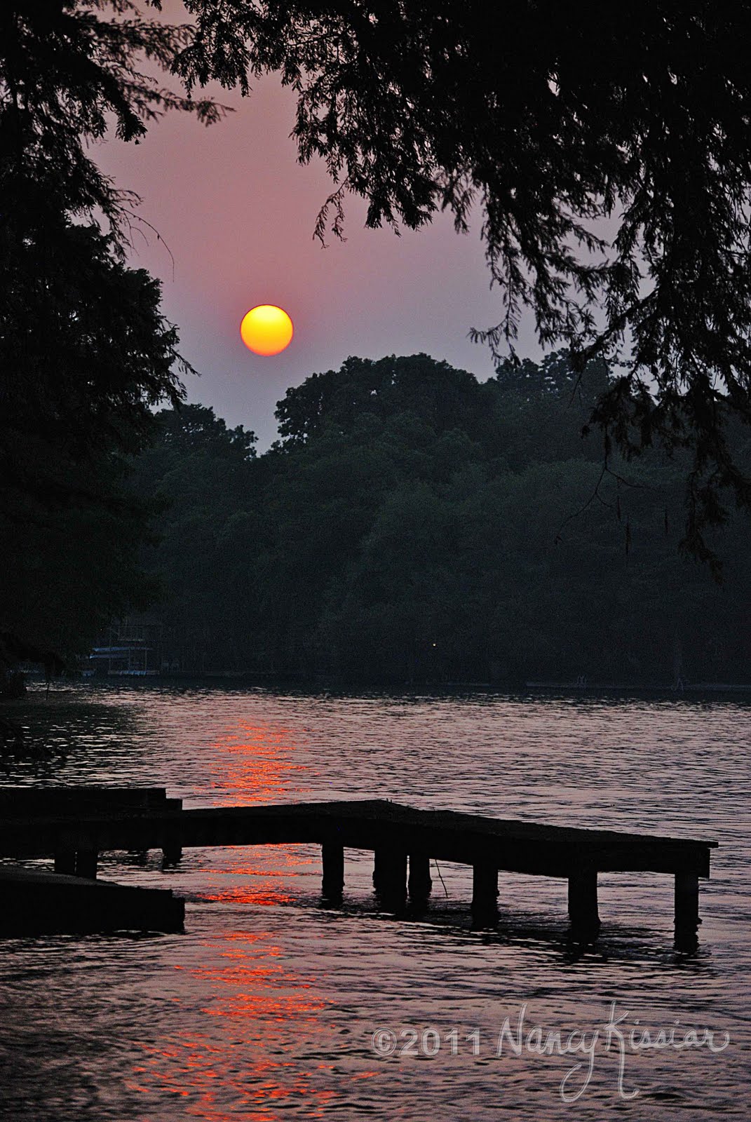 Wild About Texas A Quiet Evening on Lake Placid