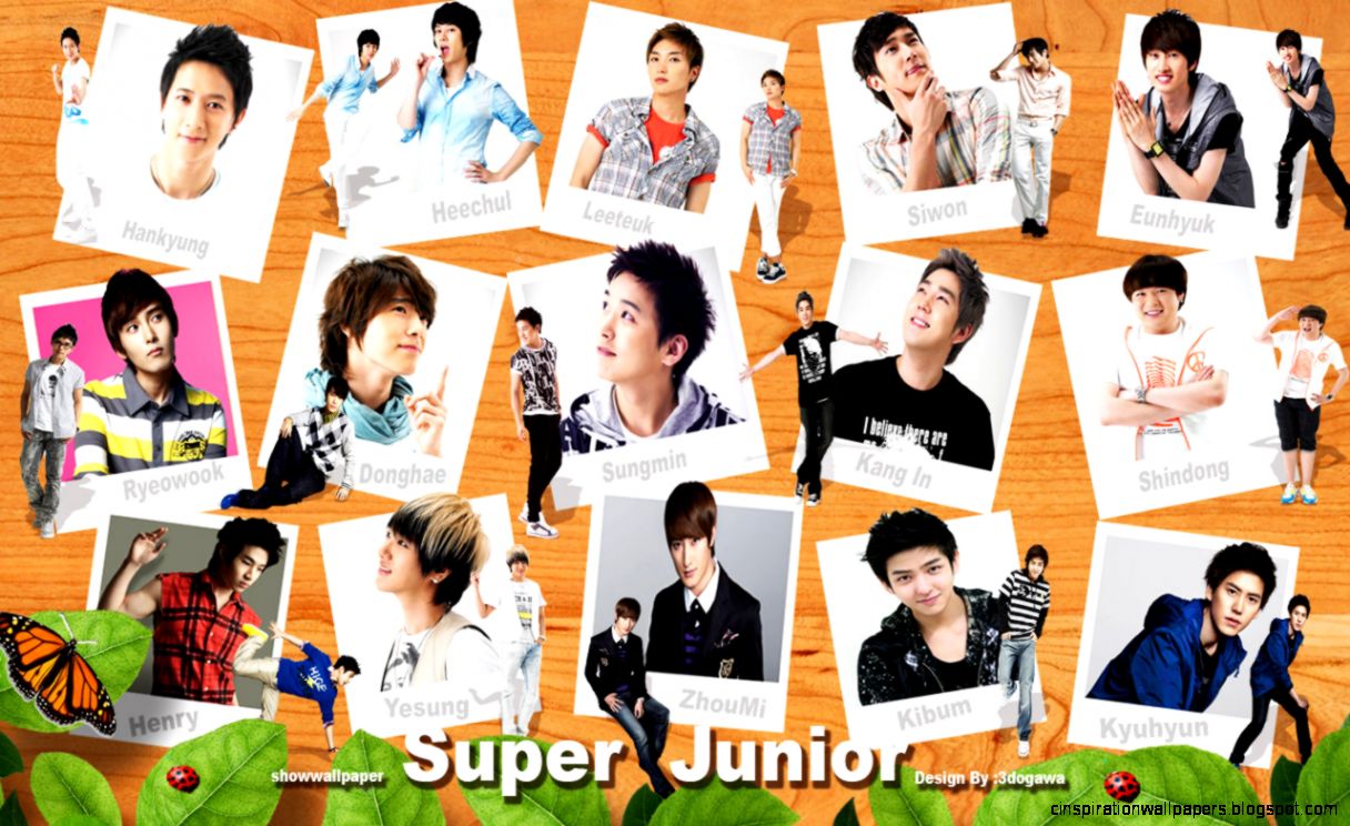 Super Junior Super Junior Mock Up Wallpapers Collection Super Junior Super Junior Mock Up Wallpapers Collection
