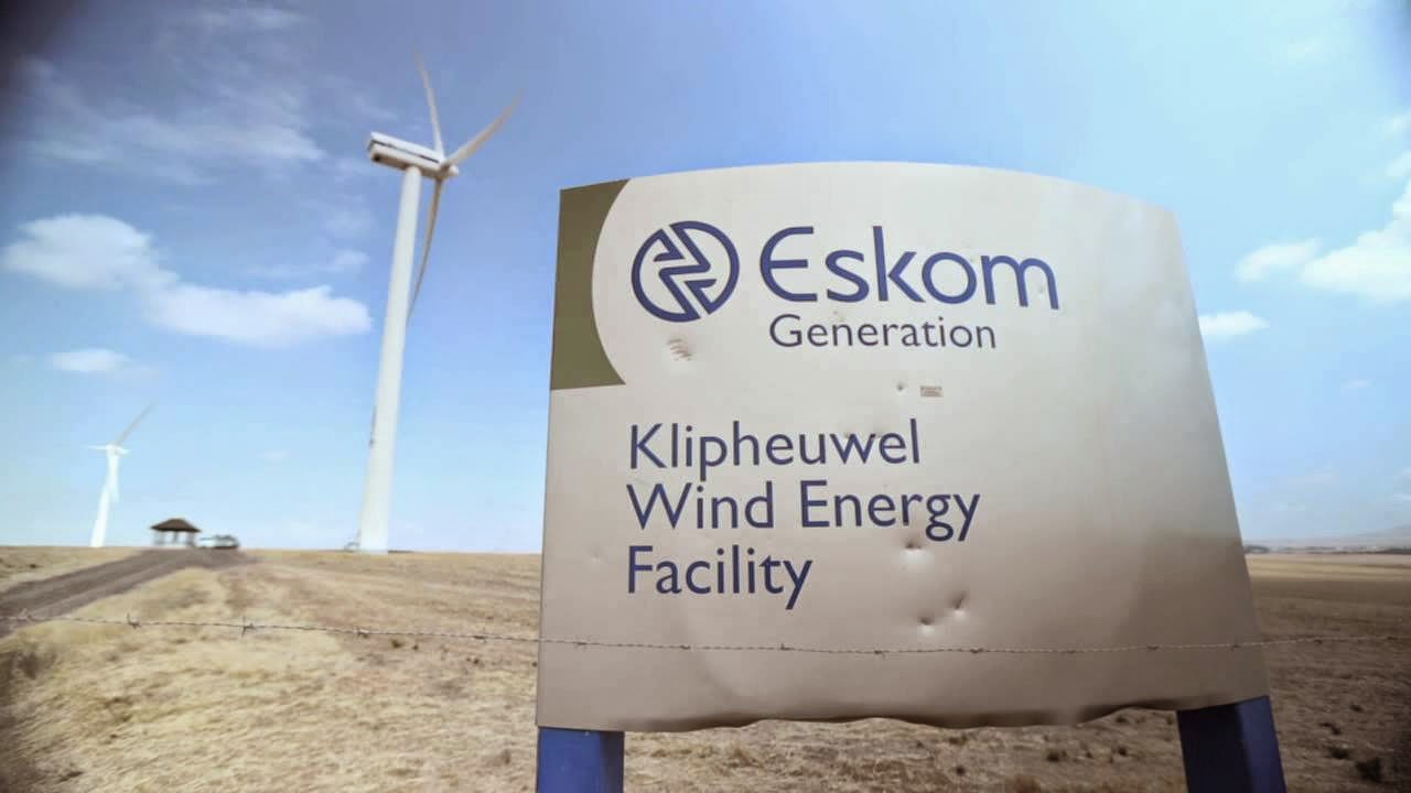 Wind power in South Africa Eskom wind farm with 46 wind turbines REVE