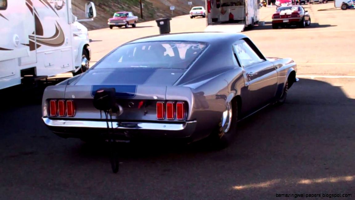 Badass 69 Mustang Drag car YouTube Badass 69 Mustang Drag car YouTube