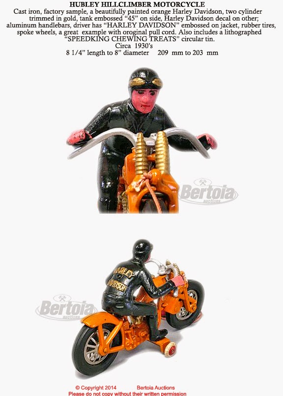 toy motorcycle with pull cord