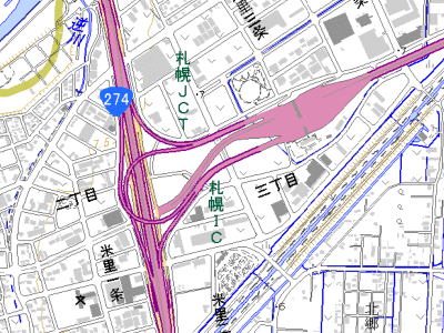 札幌の変遷 札幌インターチェンジ