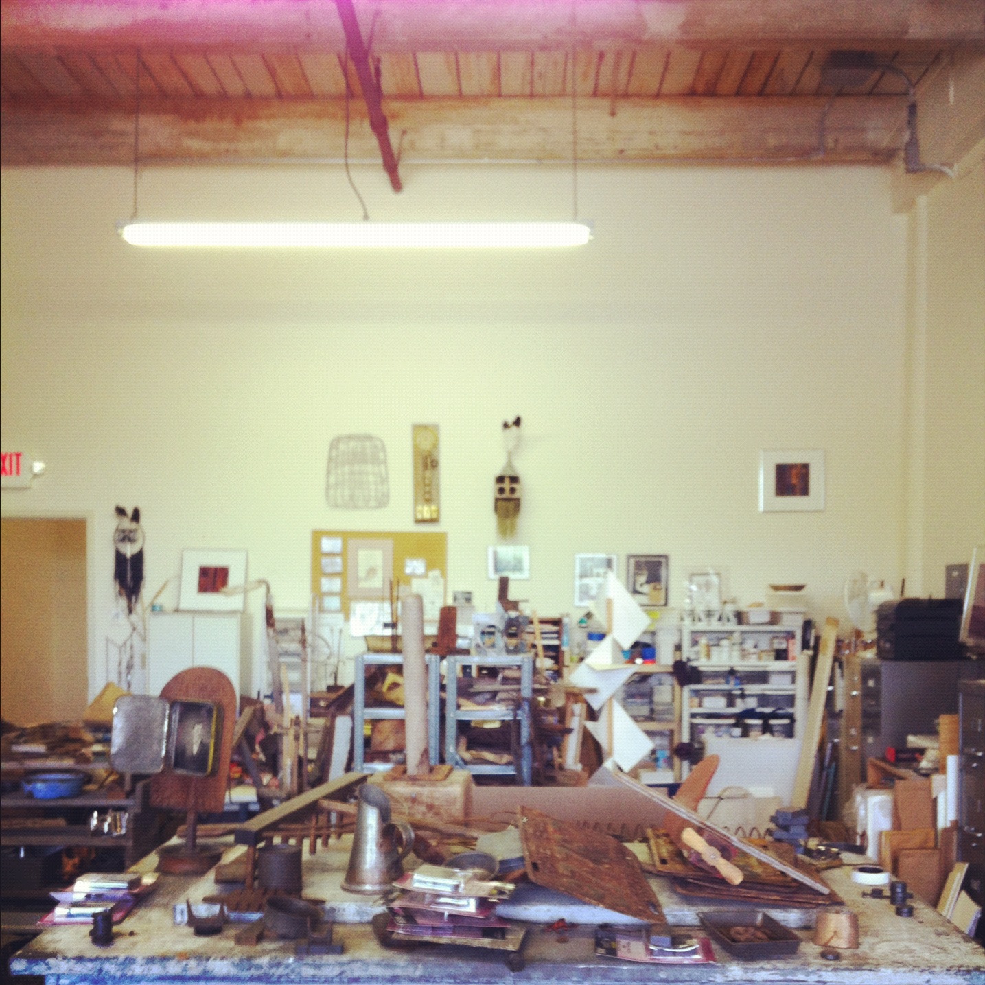 Lucille's a glimpse into Mildred Johnson's studio