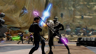 Kinect Star Wars go game 2