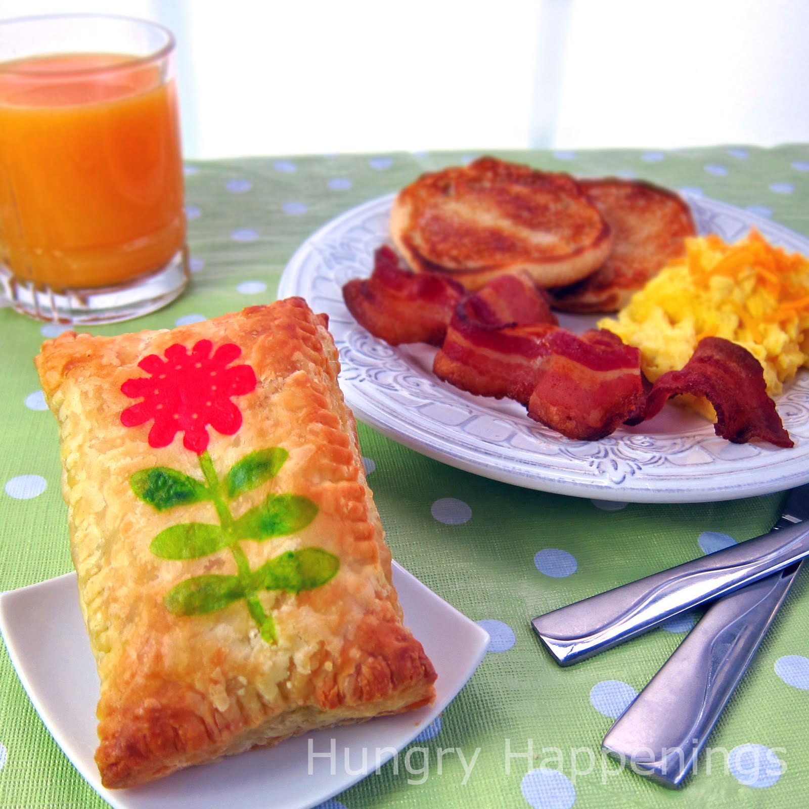 Decorated Chocolate Puff Pastries Hungry Happenings