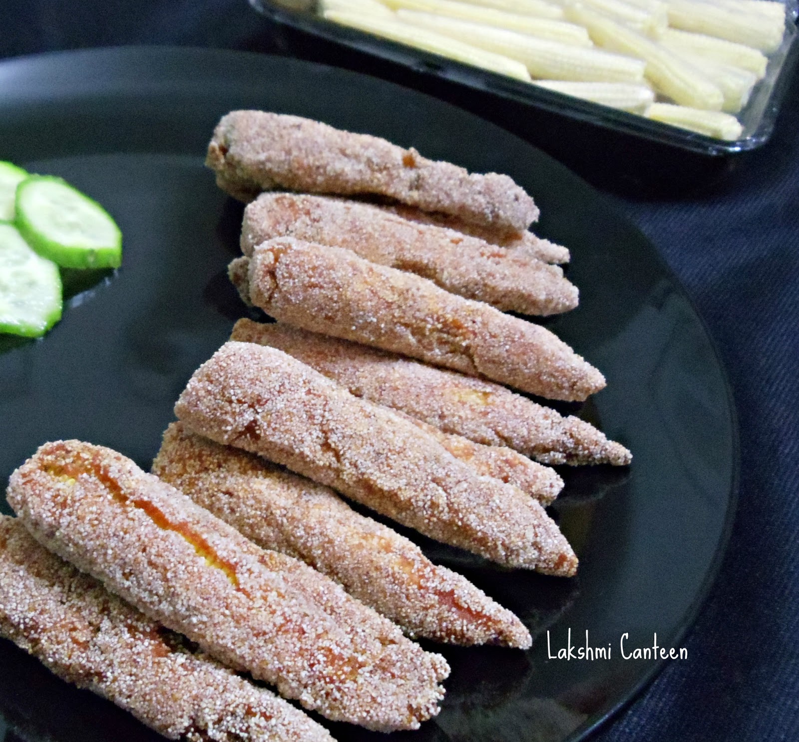 Lakshmi Canteen Baby Corn Rava Fries