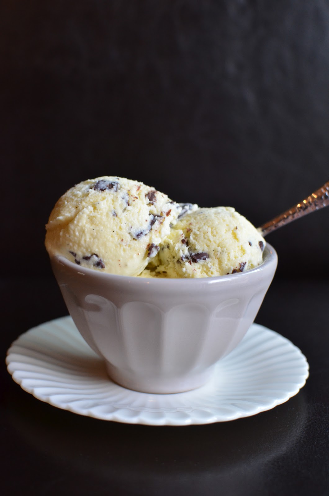 Playing with Flour I made ice cream (without a machine)!