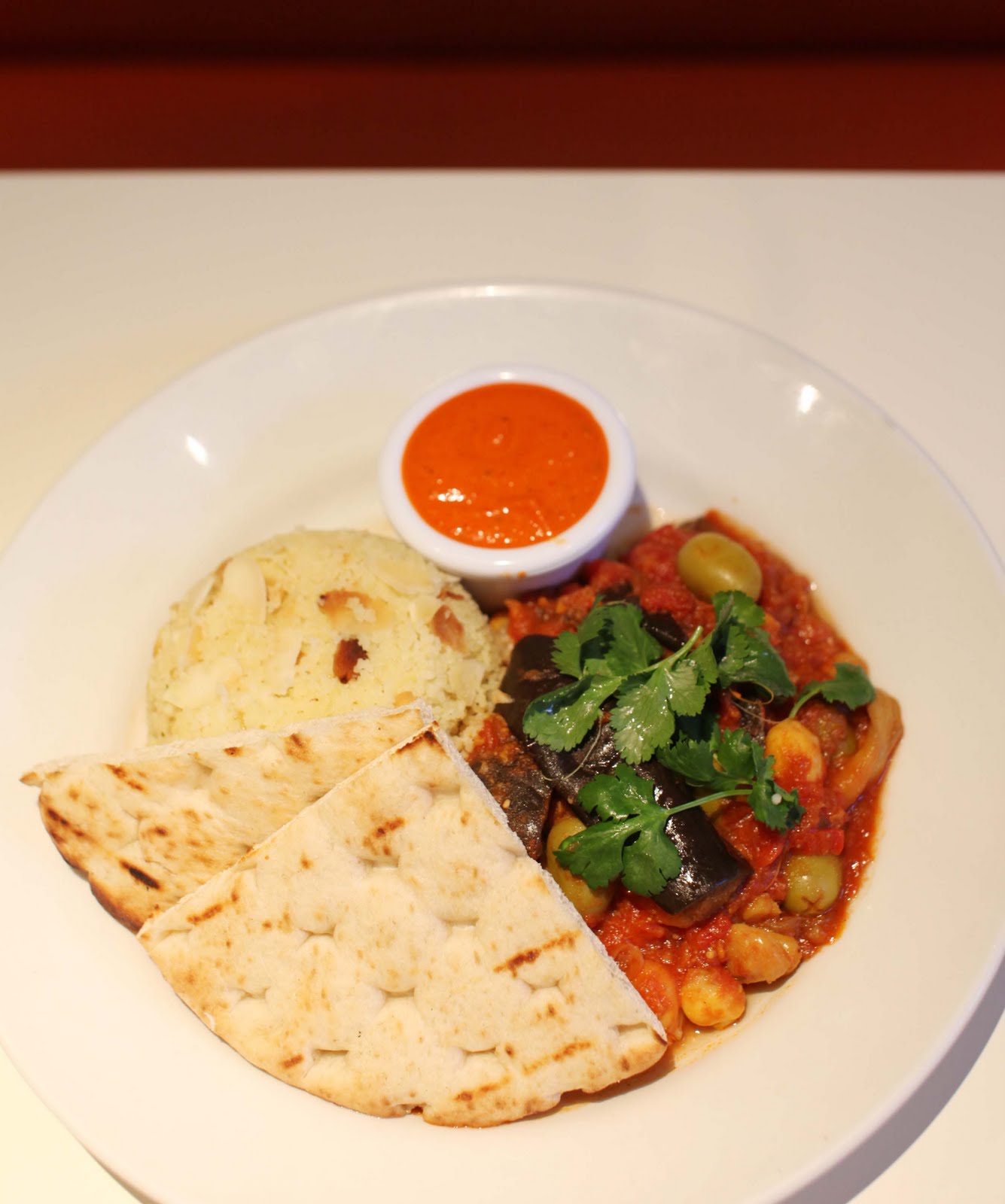 Mildred's Vegetarian Recipes Aubergine chickpea tagine