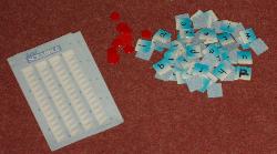 Junior Scrabble contents.
