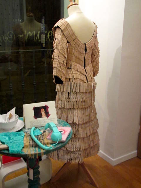 wooden  clothespins dress