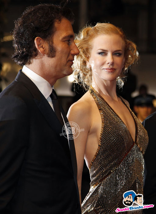 Cast members  and Nicole Kidmanpose on the red carpet ahead of the screening of the film 'Hemingway and Gellhorn' at the 65th Cannes Film Festival - (13) - Cannes Film Festival 2012 Pics