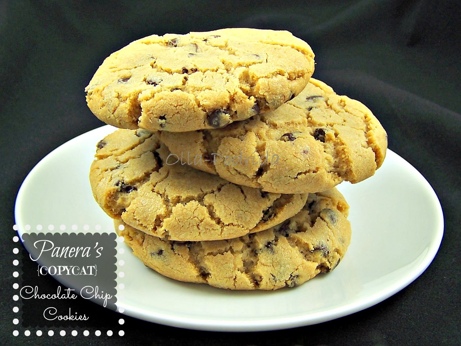 OllaPodrida Panera Chewy Chocolate Chip Cookies